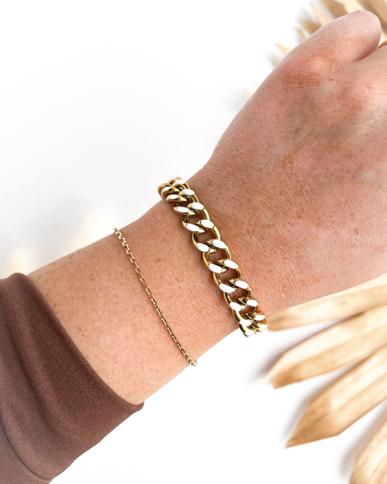 Jupiter Bracelet [18k Gold Plated Stainless Steel]