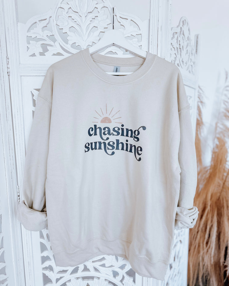 Chasing Sunshine sweatshirt [sand]