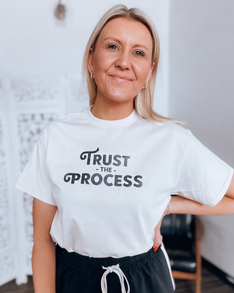 trust the process unisex tshirt [natural]