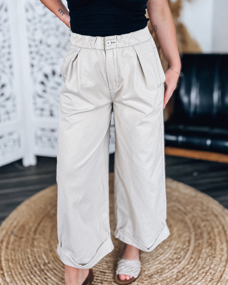 Around the World Trousers [beige]