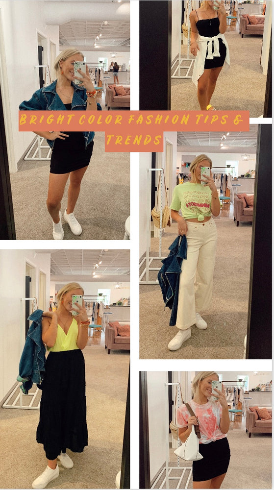 5 Unique Ways to Transition Bright Colors into Your Day to Day Wardrobe