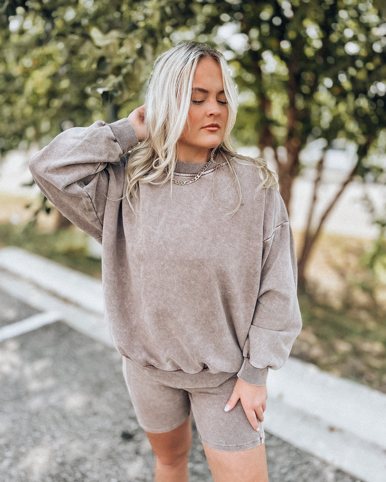 Drift Pullover [brown]