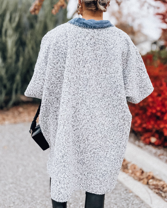 Cobblestone Kimono [grey]