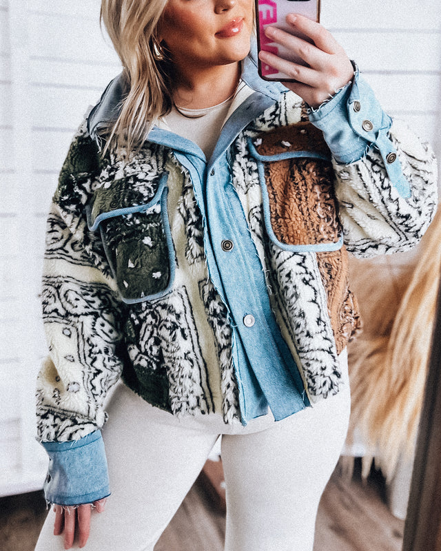 Hometown Patchwork Jacket [cream/combo]