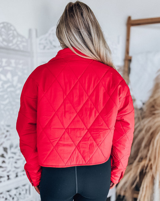 Performance Puffer [poppy red]