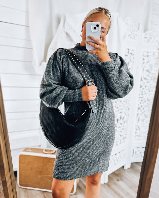 Penny Lane Sweater Dress [charcoal]