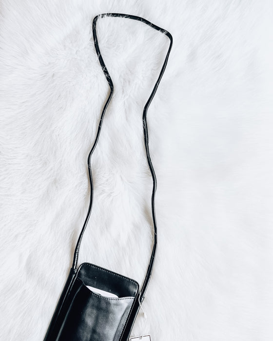 Charlotte Phone Crossbody [black]