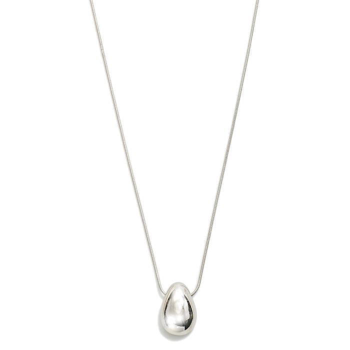 BUBBLY necklace [silver]
