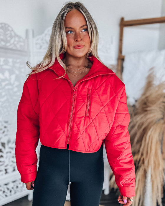 Performance Puffer [poppy red]