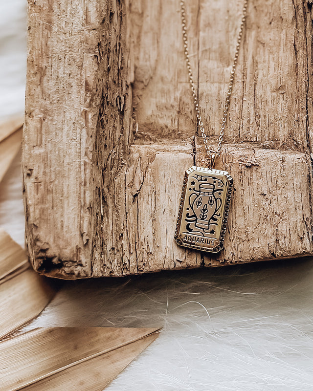 Zodiac Constellation Necklace [gold plated]