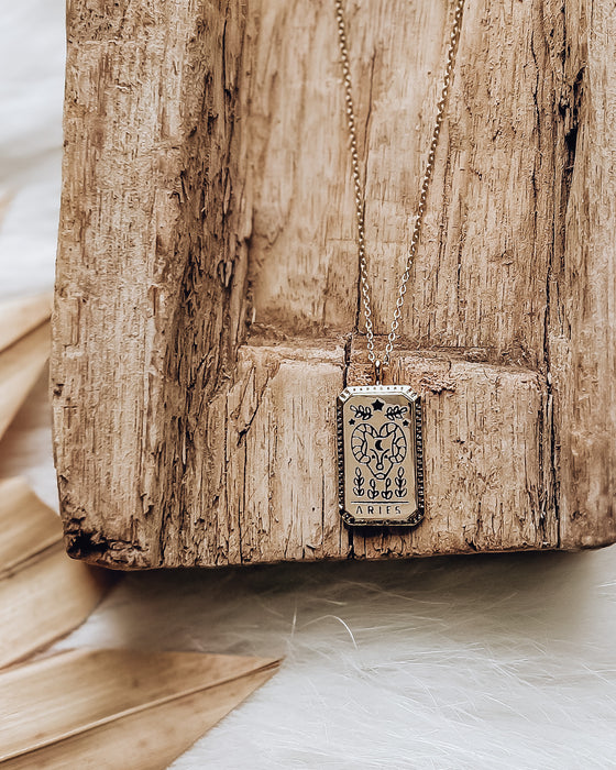 Zodiac Constellation Necklace [gold plated]