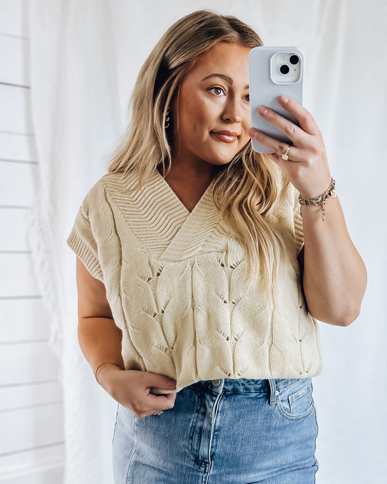 Fall Harvest Sweater Vest [natural]
