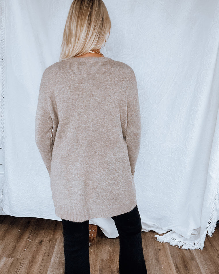CAFE cuddles cardigan [mocha]