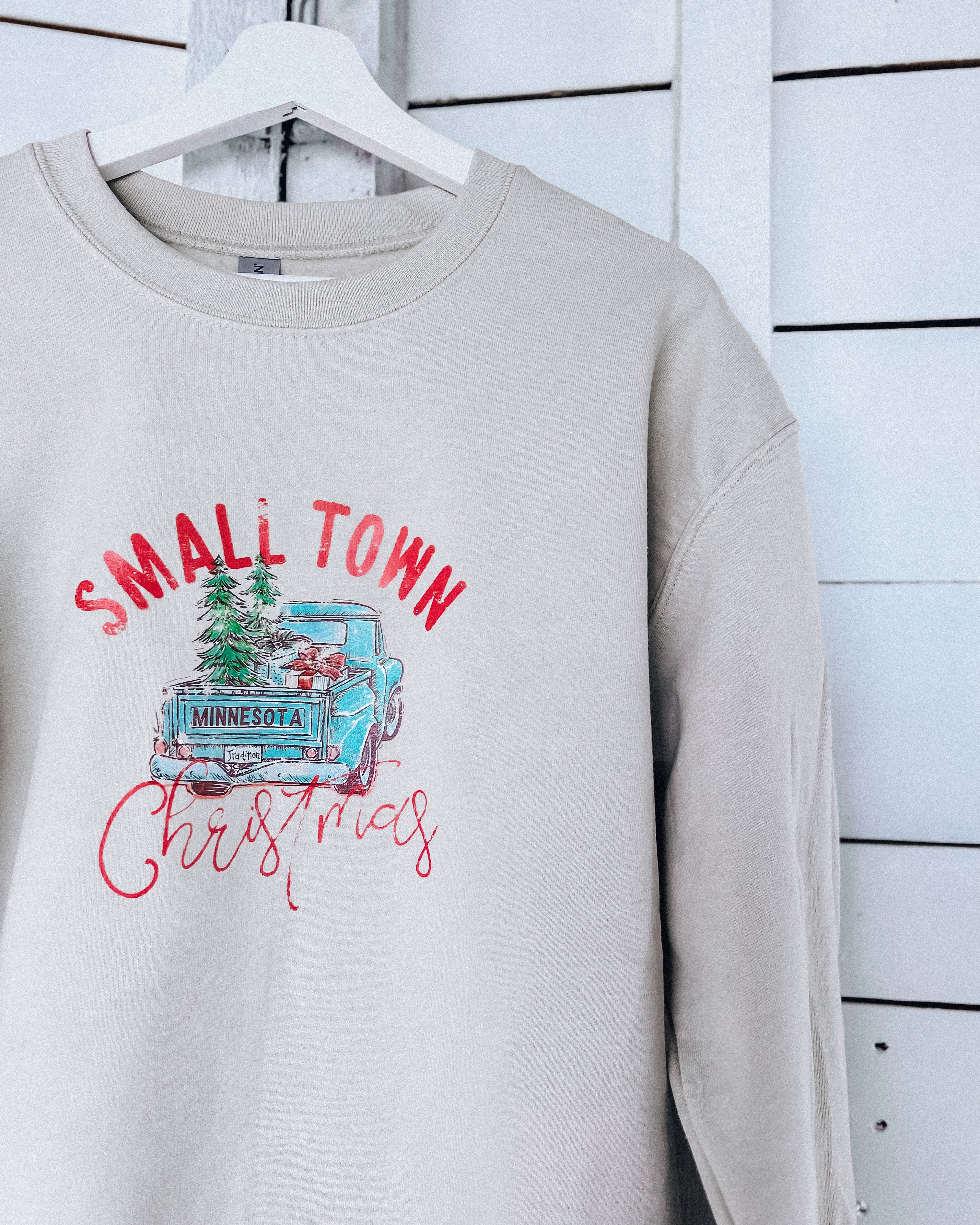 RESTOCKED: Small Town Christmas Crew [sand]