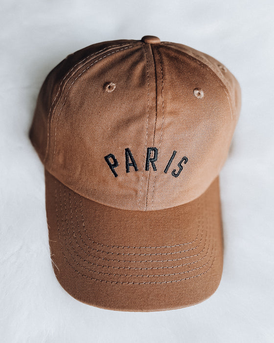 Paris Baseball Cap [camel]