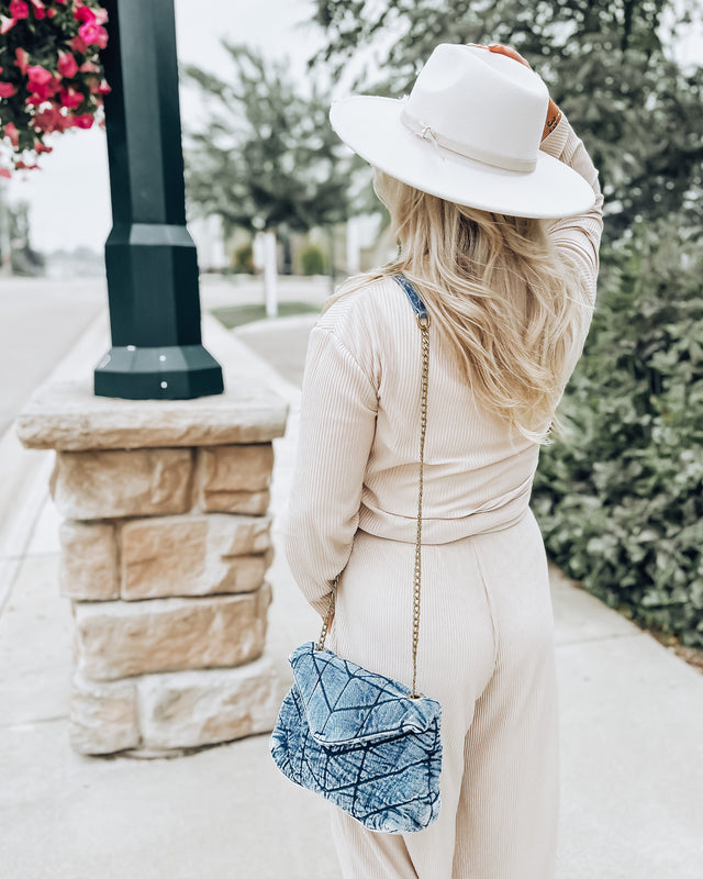 Denim Dreamer Purse [med wash]