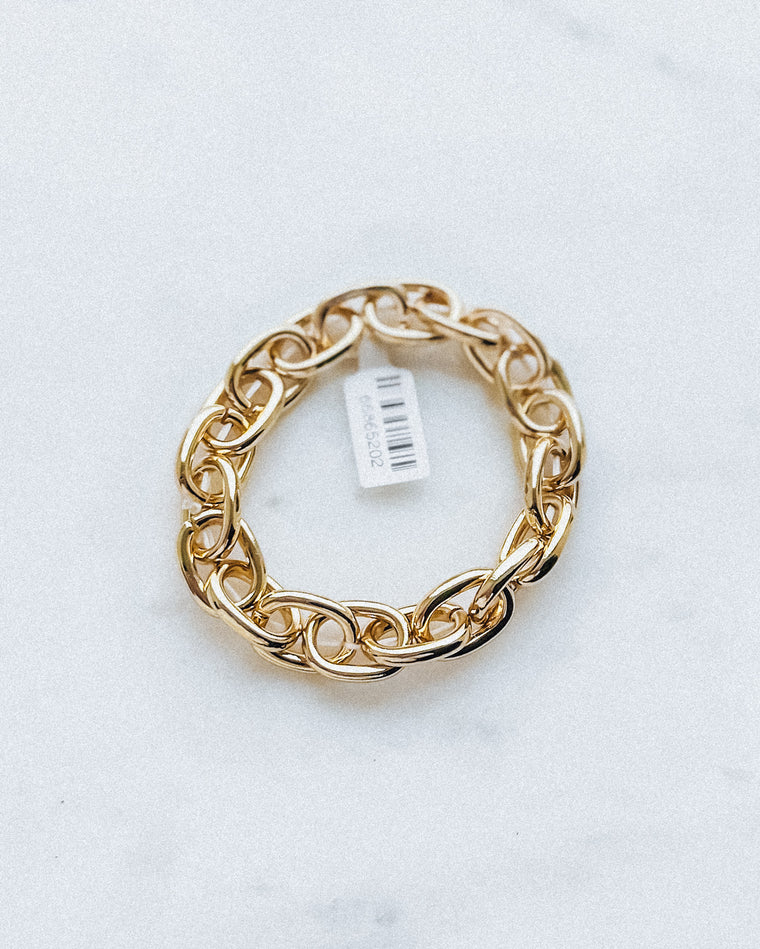 Chain Stretch Bracelet [gold]