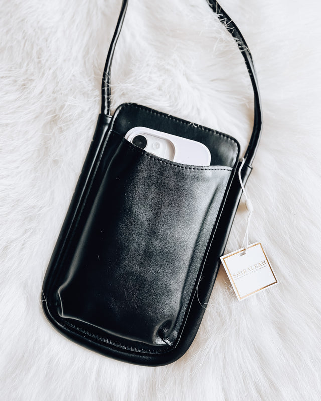 Charlotte Phone Crossbody [black]