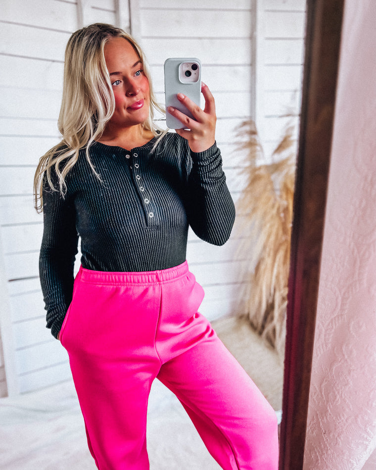 The Night Before Cozy Top [black]