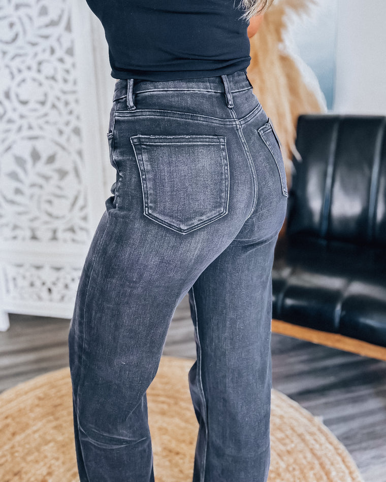 MICA DENIM Total Eclipse Jeans [washed black]