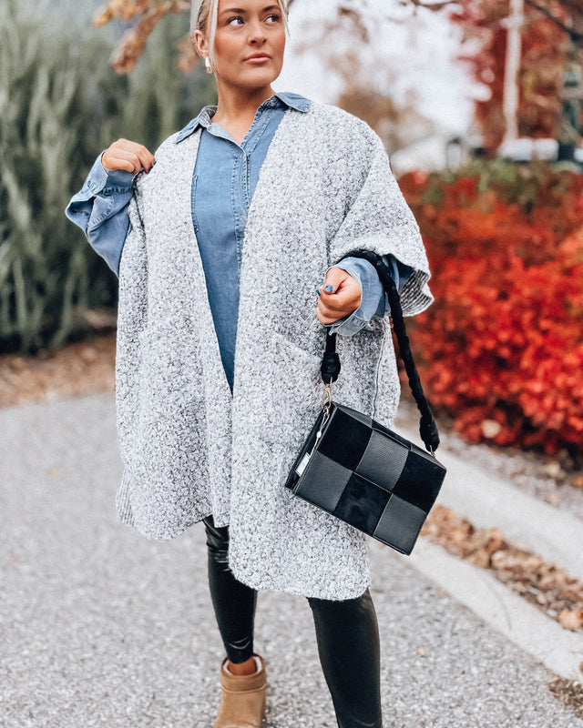 Cobblestone Kimono [grey]