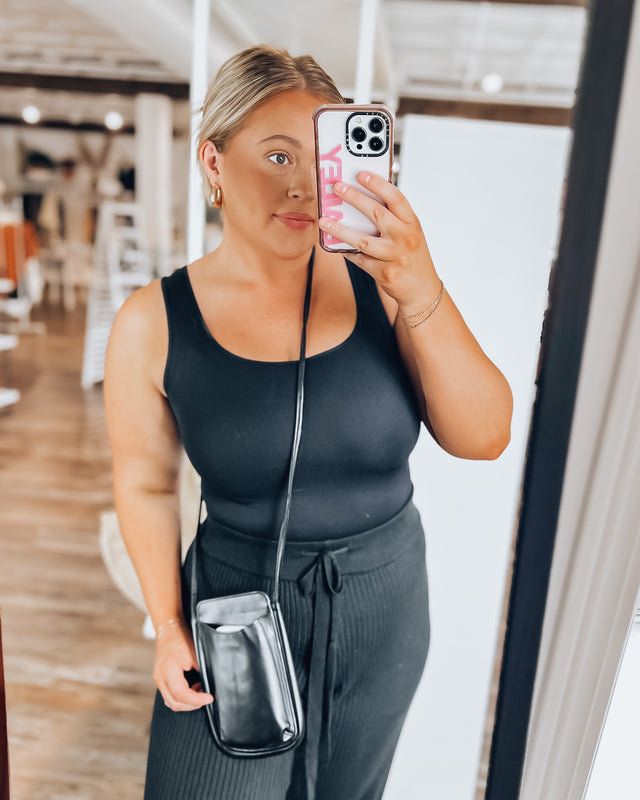Charlotte Phone Crossbody [black]