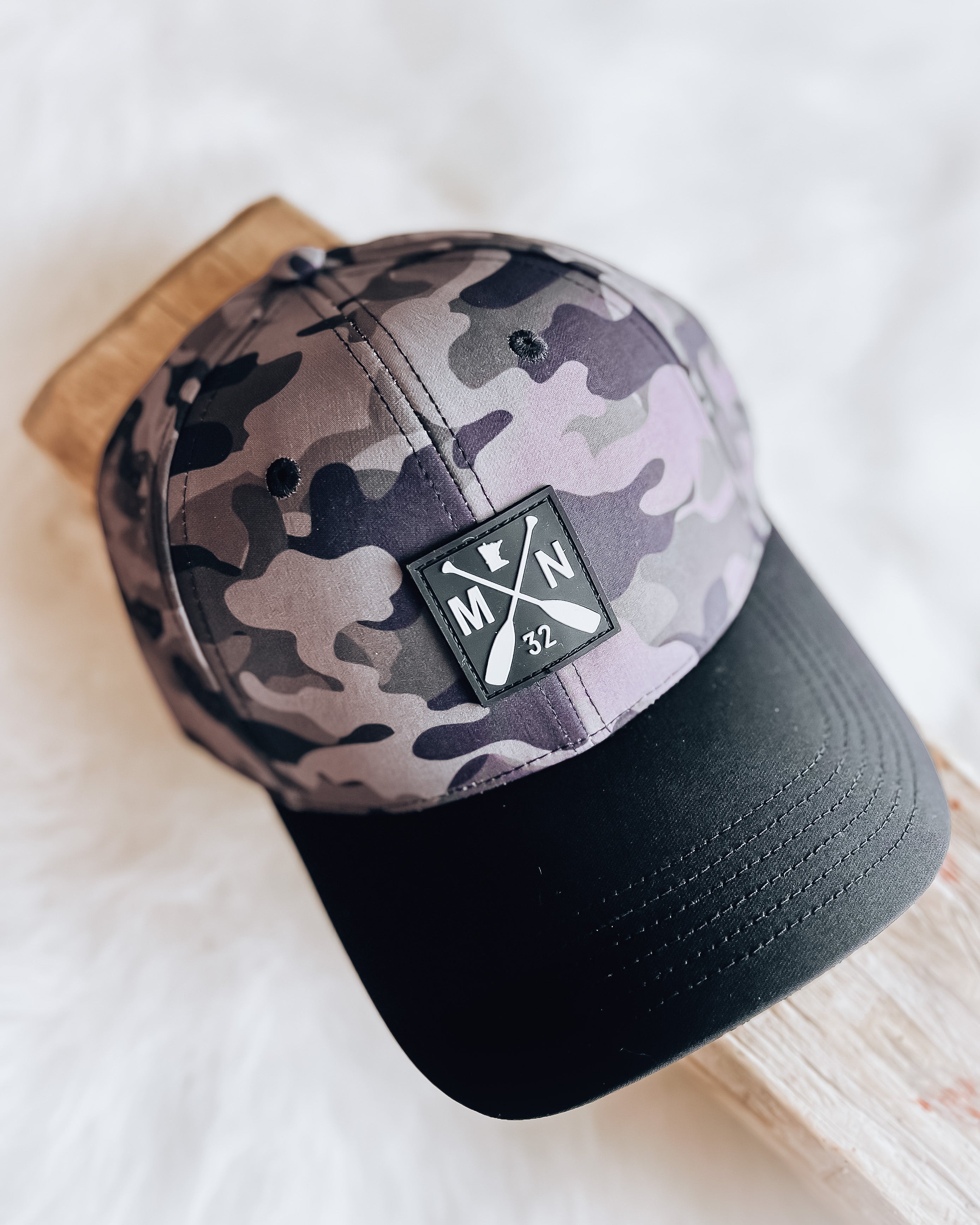 Block Shot Dri-Fit Snapback Hat [black-camo]