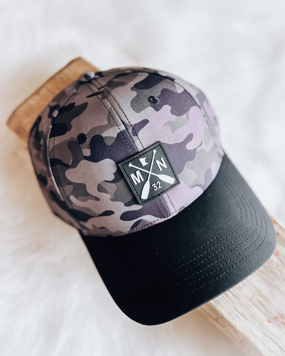 Block Shot Dri-Fit Snapback Hat [black-camo]