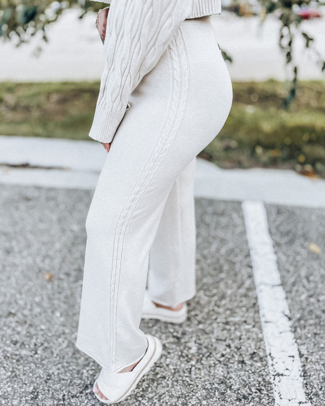 Over The Moon Sweater Pants [oatmeal]