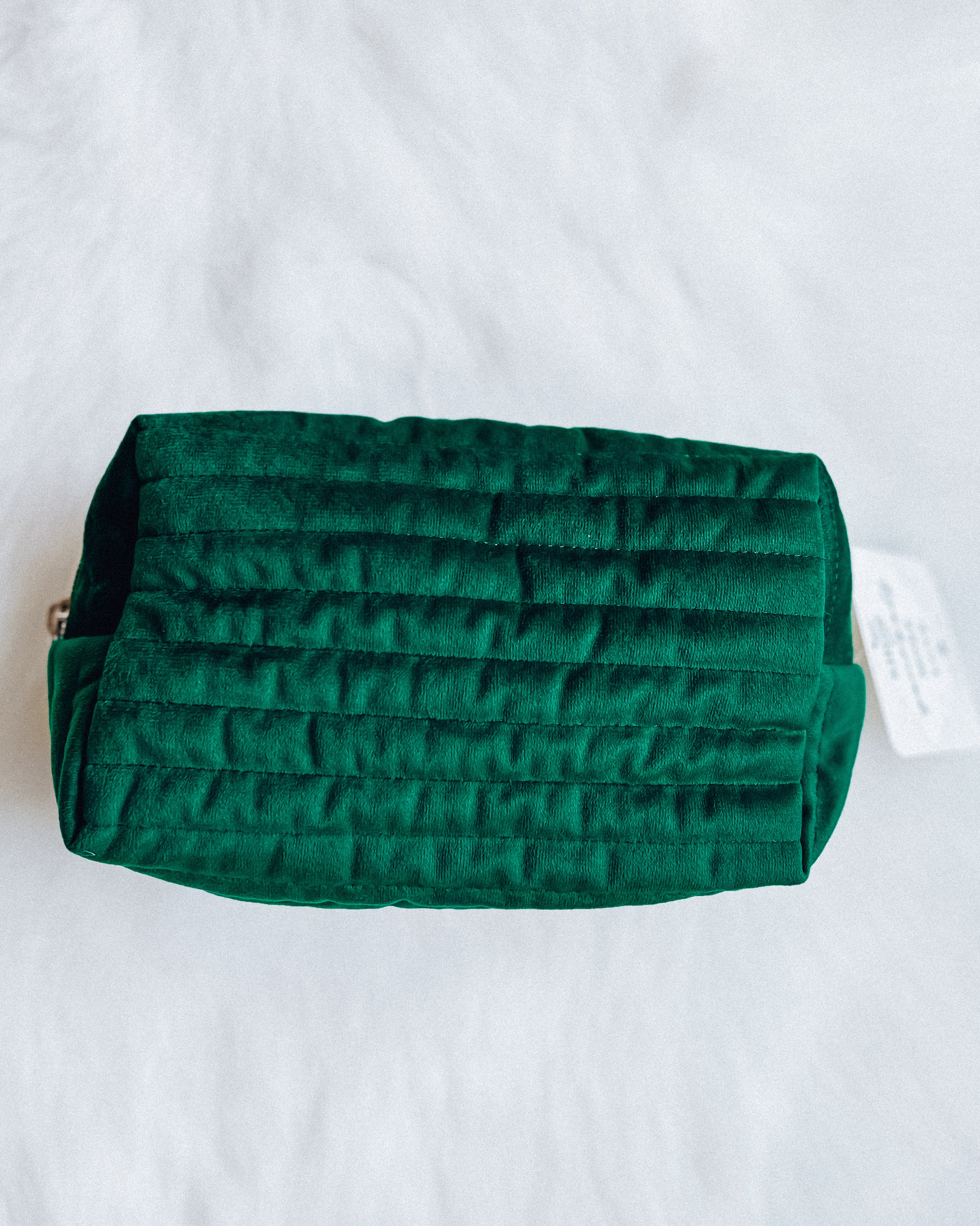 Rectangle Quilted Travel Pouch [teal]
