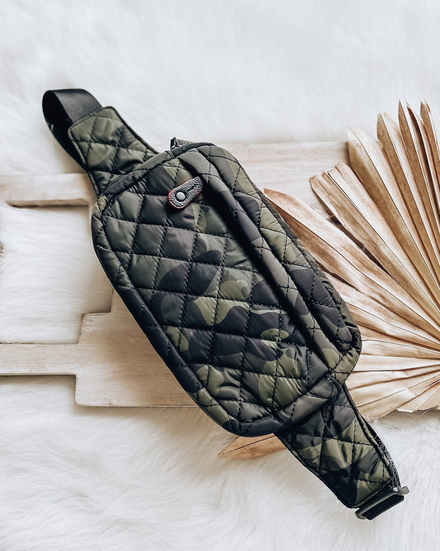 Quilted Fanny Pack [camo]