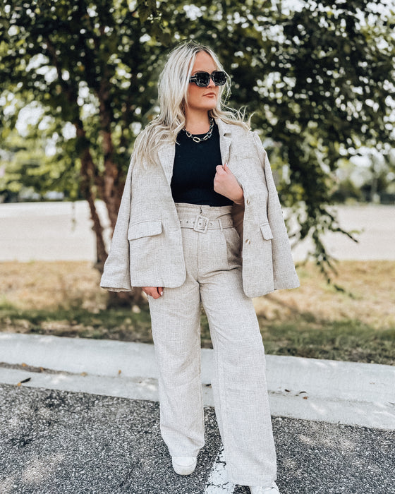 Up Town Blazer [taupe]