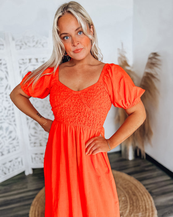 Citrus Sunrise Dress [orange]