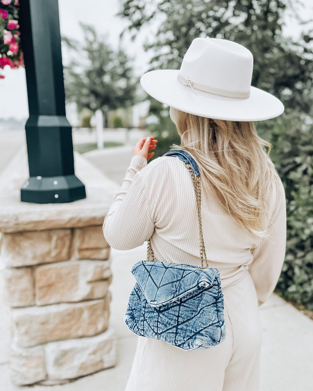 Denim Dreamer Purse [med wash]