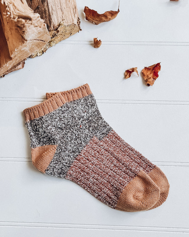 Hazel Socks [mocha/mustard/rust]