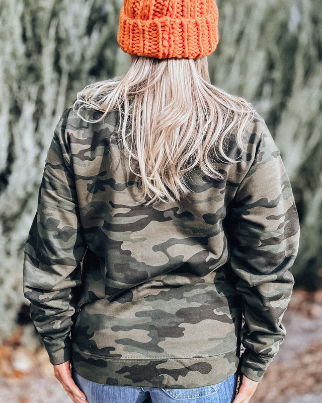 Deer Camp Unisex Crewneck [camo]