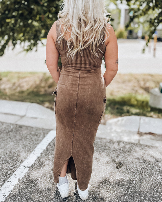Lennox Maxi Dress [mocha]