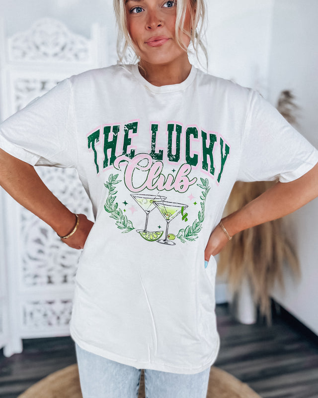 The Lucky Club Tee [natural]