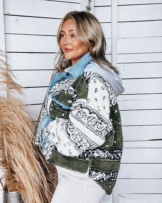 Hometown Patchwork Jacket [cream/combo]