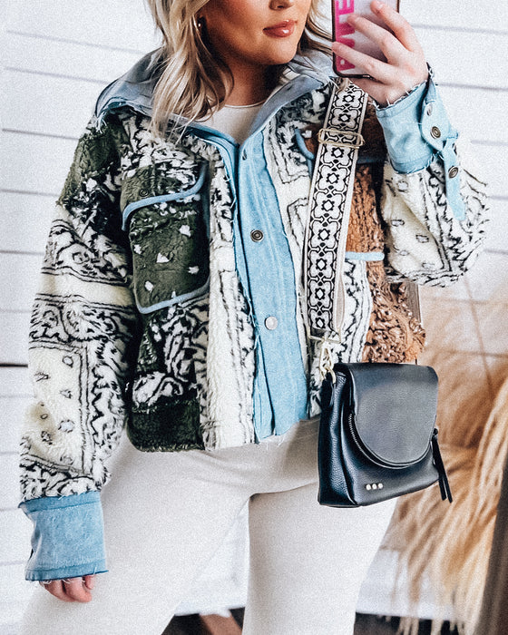 Hometown Patchwork Jacket [cream/combo]