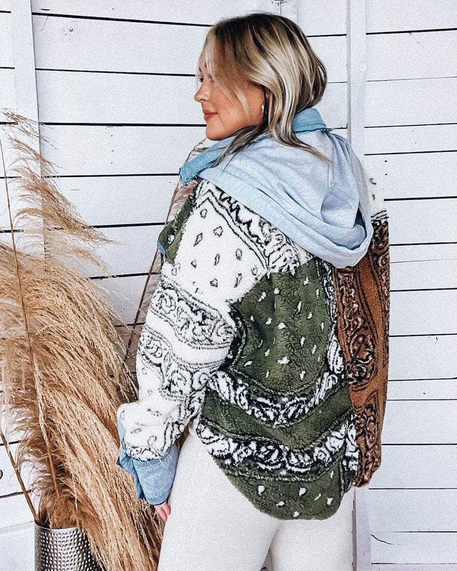 Hometown Patchwork Jacket [cream/combo]