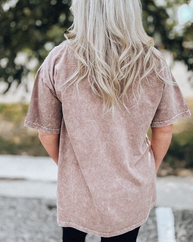 Nashville Forever Graphic Tee [washed mocha]