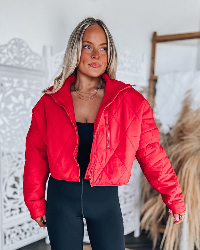 Performance Puffer [poppy red]