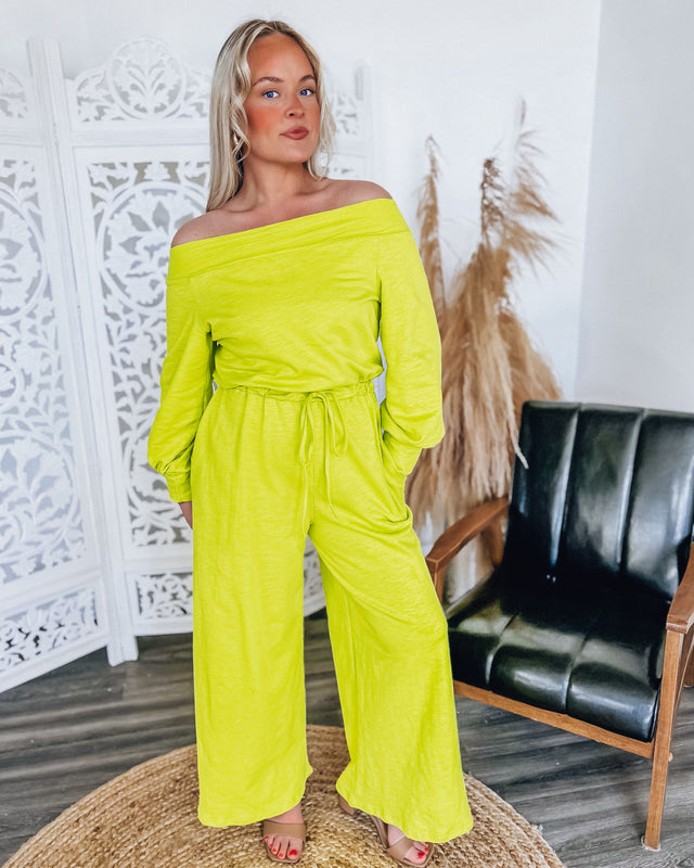 Lime Spritz Jumpsuit [lime]