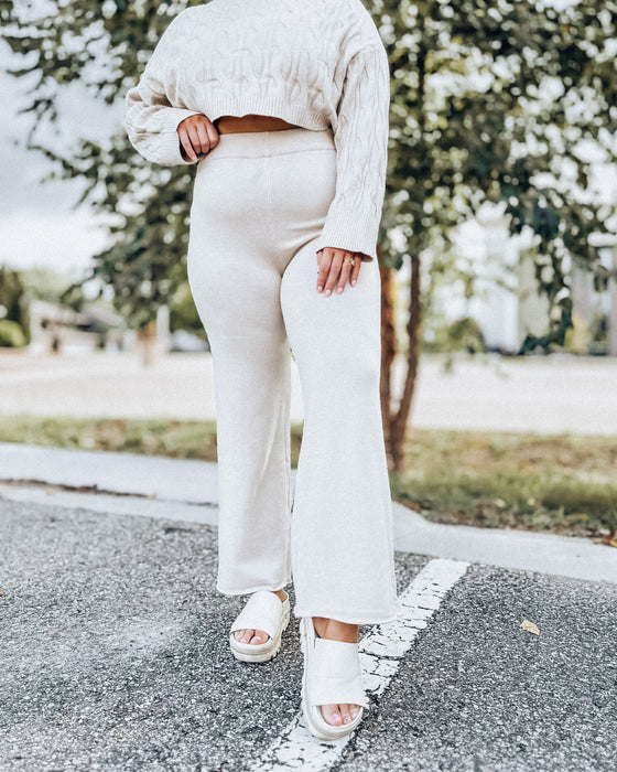 Over The Moon Sweater Pants [oatmeal]