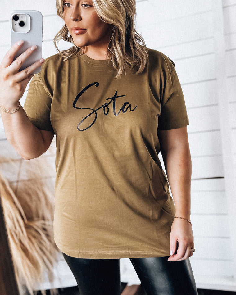 RESTOCKED: Sonny Sota Unisex T-Shirt [brown/blk]