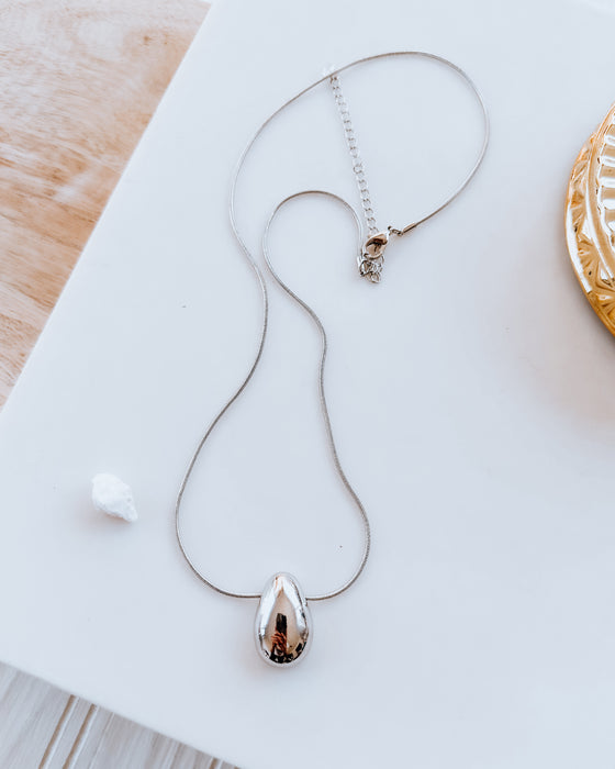 BUBBLY necklace [silver]