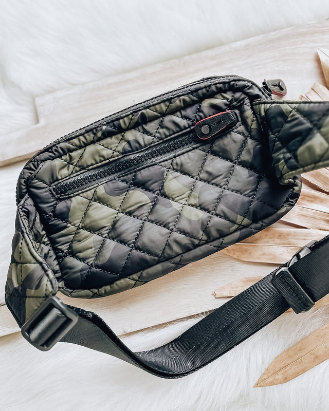 Quilted Fanny Pack [camo]