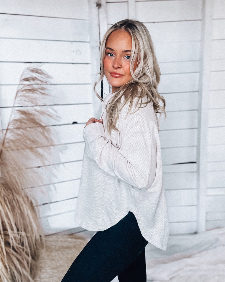 Coffee Date Top [cream]