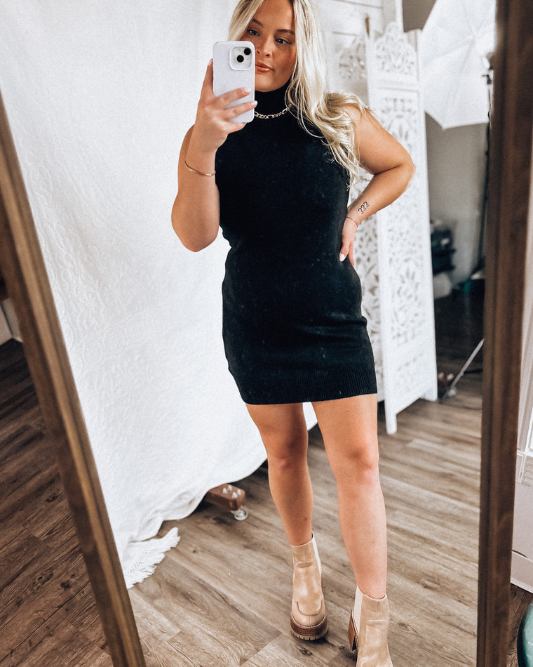 Midnight Moon Dress [black]